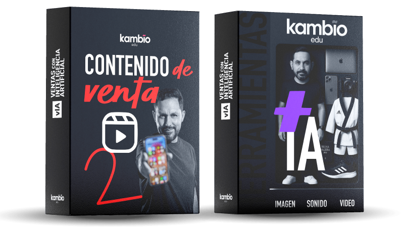 Representación de los módulos Contenido de Venta e Inteligencia Artificial de VÍA